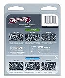 Arrow Fastener RK6120 Rivet Assortment Kit, 120-Pack [並行輸入品]