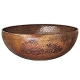 ネイティブTrails cps63 Maestro 15 – 3 / 4 "単一Basin Vessel銅バスルームシンク、 CPS363