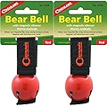 Coughlan's Bear Bell 磁気サイレンサー付き - レッド (2個パック)