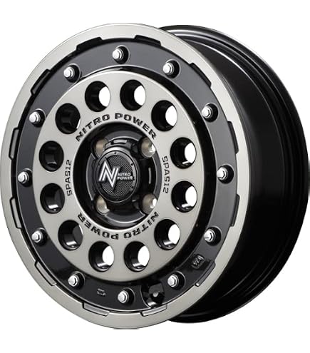 Amazon.co.jp: MID NITRO POWER M29 STINGER ホイール バレルブラック 