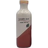 還元くん4 850ml 起電用セラミック付き 3か月以内の破損はメーカー補償 低電位水素茶製造ボトル 還元茶 魔法瓶 (リーフピンク)