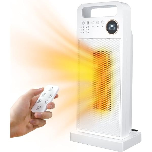 Amazon.co.jp: Small Ceramic Heater, Intelligent Constant Temperature (2022  Innovation Version u0026 Sleeping Mode Compatible, Energy Saving), Electric Fan  Heater (Negative Ion Function u0026 Air Purifier), Automatic Oscillation, Large  Airflow, 1500W, 2-Second ...