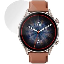 Amazon | ミヤビックス Amazfit GTR 3 Pro 用 光沢 保護 フィルム 防 