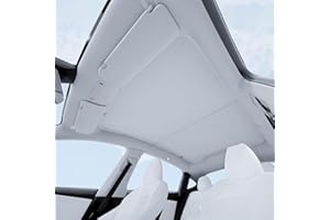 VION Tesla 2026-2025 Model Y Roof Sunshades - Precision Fit, No Sagging (2026-2025 New Model Y)