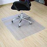 BigTron チェアマット 床保護マット 120x90cm 厚さ1.5mm PVC透明マット キズ防止・汚れ防止・防音・滑り止め 在宅勤務