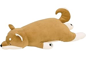 LIV HEART 抱き枕 プレミアムねむねむアニマルズ 柴犬のコタロウ Lサイズ(全長約73cm) ふわふわ もちもち ぬいぐるみ だきまくら プレゼント 48768-44