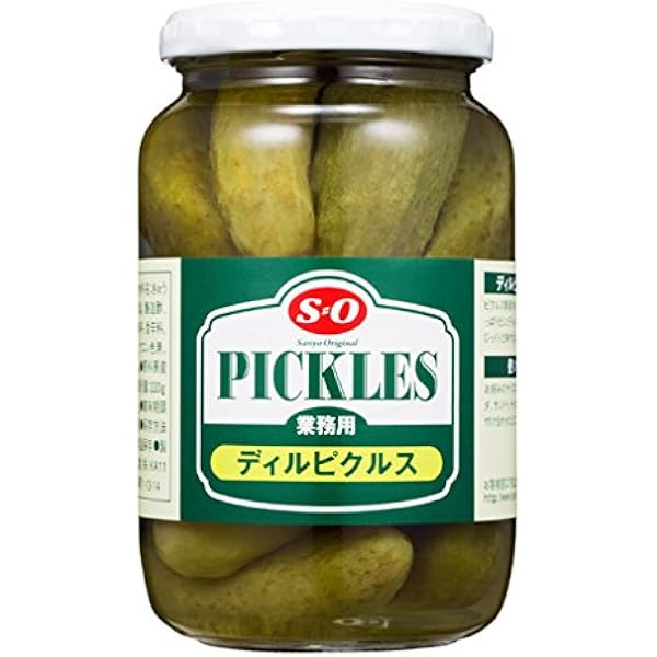 Amazon So ディルピクルス 385g So エスオー 野菜の缶詰 瓶詰 通販
