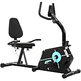 Everfit Exercise Bike, Elliptical Cross Trainer Stationary Cardio Training Bicycle Indoor Cycling Gym Equipment Home Workout 
