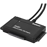Simplecom SA491 3-in-1 USB 3.0 to 2.5", 3.5" & 5.25" SATA/IDE Adapter with Power Supply