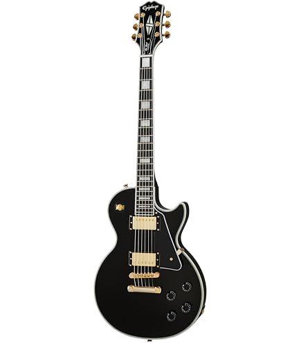 Amazon | Epiphone Les Paul Custom Ebony エレキギター Inspired by 