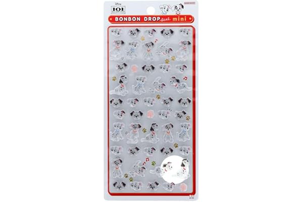 サンスター文具(Sun-Star Stationery) 101匹わんちゃん ディズニー グッズ ボンボンドロップシール ミニ S8815003