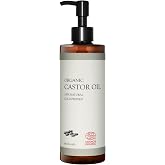 Spahinoki Organic Caster Oil, 9.8 fl oz (290 ml) | Castor Oil Unrefined Eco Cert Certified Carrier Oil Hexane Free Moisturizi