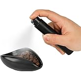 watchget Coffee Bean Dosing Cup and Spray Bottle Kit Coffee Dosing Tray Ceramic Dosing Vessel Loose Leaf Tea Vessel Single Do