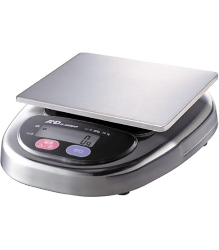 Amazon | A&D 防塵・防水デジタルはかり SL-5000WP ≪ひょう量:5000g 