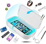 携帯電話消毒ボックス 滅菌器 スマホ除菌器 UVサニタイザー 99.99%細菌消滅 紫外線ランプ消毒ボックス 小物滅菌ボックス 衛生機器 家