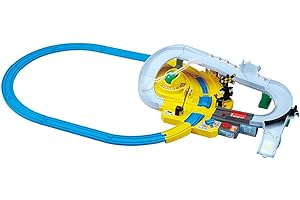 タカラトミー(TAKARA TOMY) プラレール トミカと遊ぼう! ぐるっとカンカン踏切 電車 列車 おもちゃ 3歳以上