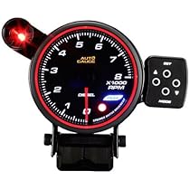 Amazon | オートゲージ 日本製モーター 80mm タコメーター 0～8,000RPM 