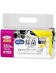 シルコット 99.99%除菌ウェットティッシュ つめかえ用 40枚入&times;8個