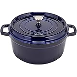 [ ストウブ ] Staub ピコ ココット ラウンド 26cm 両手鍋 ホーロー 鍋 1102691 ダークブルー Cocotte dark blue おしゃれ キッチン 新生活 [並行輸入品]