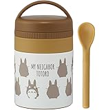スケーター (skater) 抗菌 保温 保冷 スープジャー 小さめサイズ となりのトトロ シルエット ジブリ 180ml LJFC2NAG-A