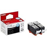 Canon 純正 インクカートリッジ BCI-320 ブラック 2個パック BCI-320PGBK2P 小