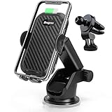 Beagren 車載ホルダー Qiワイヤレス充電器 スマホホルダー 車載充電器 iPhone 12/11/pro/XR/XS/XS MAX/