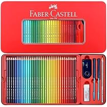 Amazon | ファーバーカステル(Faber-Castell) 水彩色鉛筆 100色セット 