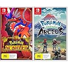Pokémon Scarlet and Pokémon Legends Arceus - Nintendo Switch [Bundle]