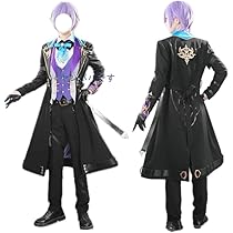 Amazon.co.jp: [ヤンババです] 3SKM 榊ネスコスプレ衣装(ウィッグ 靴 