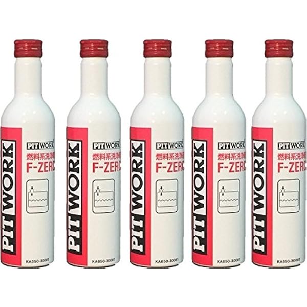 Amazon ワコーズ F 1 フューエルワン 同等品 5本セット Pitwork ピットワーク 燃料系洗浄剤 F Zero エフゼロ レッドキャップ ワコーズ製日産向けoem商品 ガソリン ディーゼル共用燃料添加剤 300ml Ka650 添加剤 車 バイク
