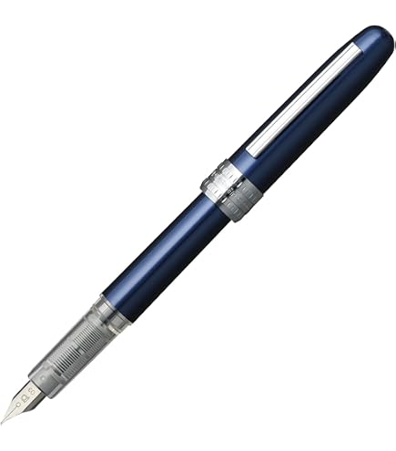 Amazon | プラチナ万年筆 万年筆 銀無垢 細字 PTS-50000#9-2 | 万年筆 