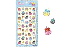 カミ230347 オリジナル プチドロップステッカースタンダード ほっぺちゃん シール プチ ミニ デコ ワンポイント 文房具 雑貨