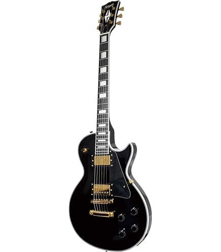 Amazon | Maison メイソン エレキギター レスポールタイプ LP-38C/BK 