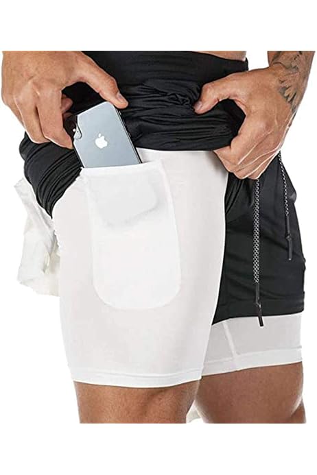 running short with phone pockets