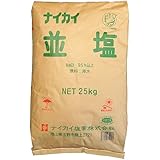 ナイカイ塩業 並塩 (25kg) 国産塩 岡山県産 粗塩 業務用サイズ