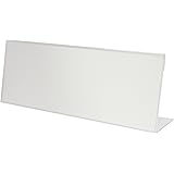 プラス カード立て アクリル L型 W300×D50×H105mm CT-100L 62-208