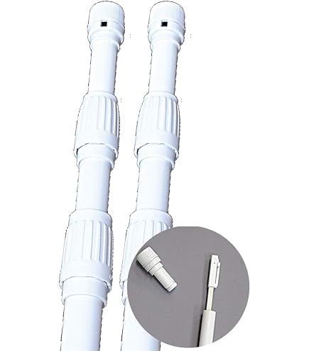 Amazon.co.jp: 【20本セット】のぼり用ポール 3m 2段伸縮式 緑 