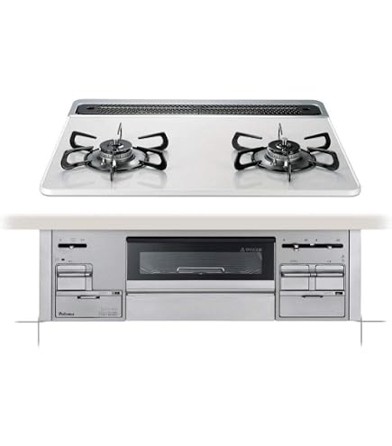 Amazon.co.jp: パロマ コンパクトキッチン用ビルトインコンロ PD-202B 