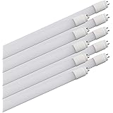 LED蛍光灯 40w形 直管 グロー式照明台座工事不要 40w形 直管蛍光灯 120cm 電球色 3000K 両側給電LEDランプ 使用する前に必ず「グロー球」を外す led蛍光管 広い照射角：270度 全光束1980LM G13 t8 (電球色, 
