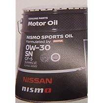 Amazon | NISSAN NISMO スポーツガソリンエンジンオイル 20L 0W-30 