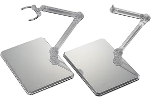 アクションベース7 [クリアカラー] ミラーシールセット プラスチック製 ディスプレイスタンド