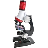 子供顕微鏡セットForbestly 初心者顕微鏡セット 初心者用小学生科学実験知恵玩具　倍率切り替え可能（100X、400X、1200Xの拡大倍率）