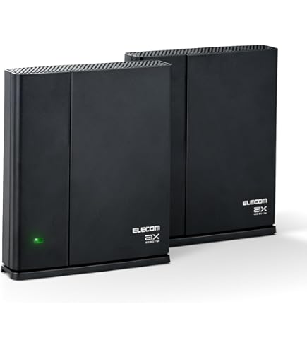 Amazon | エレコム WiFi 無線LAN ルーター 11ac ac2600 1733+800Mbps  