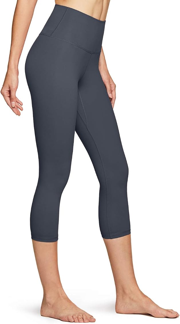 TSLA Women's Capri Yoga Pants, Workout 