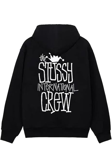 Amazon.co.jp: [ステューシー] スウェットパーカー INTERNATINAL CREW  