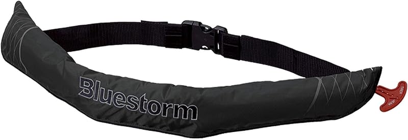 ブルーストーム(Bluestorm) ライフジャケット 救命胴衣 腰巻き ベルトタイプ 自動膨張式 釣り 国土交通省型式承認品 Type A