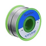 Mudder Lead Free Solder Wire Sn99 Ag0.3 Cu0.7 with Rosin Core for Electronical Soldering, 100g (1.0 