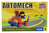 ピーコックGames Kids AutoMech Autoset with peopleブロックセットおもちゃ&ゲーム – 10.5 X 6.5インチ