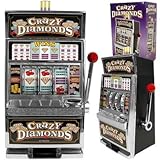 商標ゲームクレイジーダイヤモンドスロットマシンBank with 100トークン