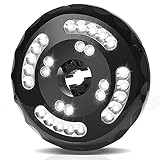 28Ledガーデンライト　充電式　パラソルライト　２点灯モード　400LM　4400mAh充電池内蔵　スポットライト　ポータブルLEDライト　ワイヤレスライト　パラソル用　傘用LEDライト　屋外の活動